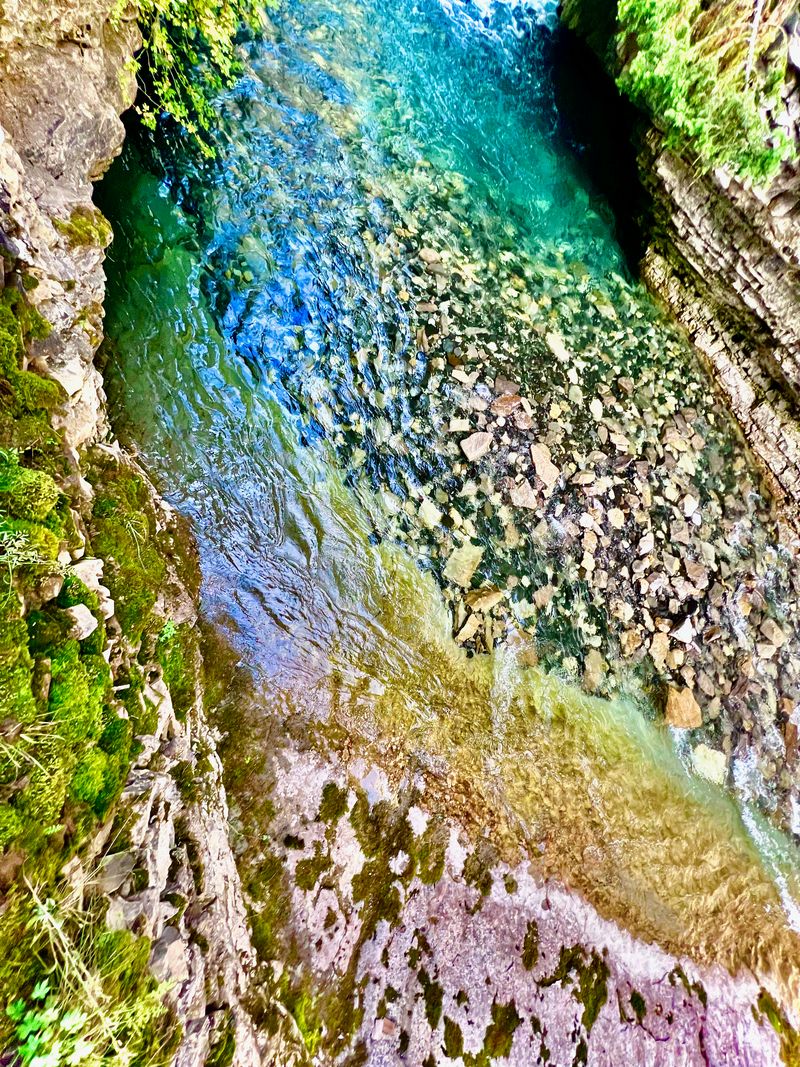 A supersaturated mountain creek.